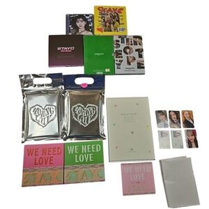 Stayc‎ Girl K-pop Albums (Lot Of 11) + 6 Photo Cards
